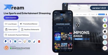 Xtream live sports entertainment streaming saas solution codermarket.jpg