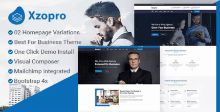 Xzopro finance and business wordpress theme codermarket.png