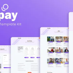 Yakopay online payment app elementor template kit codermarket.png