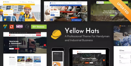 Yellow hats construction building renovation theme codermarket.png