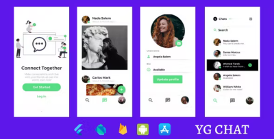 Ygchat chat call app android ios flutter app codermarket.png