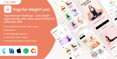 Yoga workout challenge lose weight yoga exercise with admin panel flutter.png