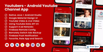 Youtubers android youtube channel app 40 codermarket.png