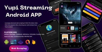 Yupistream pro tv movie scraper with saas multi app panel codermarket.jpg