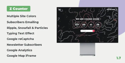 Z counter coming soon countdown with admin panel codermarket.png