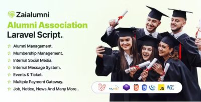 Zaialumni alumni association laravel script alumni management software .jpg