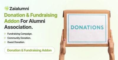 Zaialumni donation fundraising addon for alumni association codermarket.jpeg