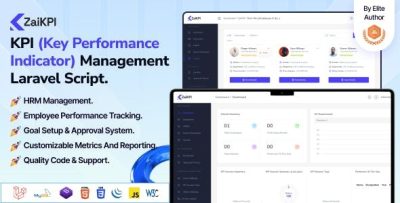 Zaikpi kpi key performance indicator management laravel script codermarket.jpeg