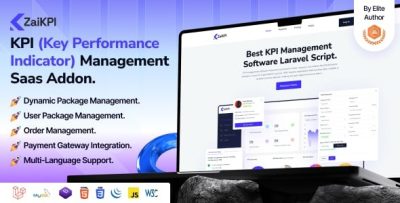 Zaikpi kpi key performance indicator management saas addon codermarket.jpg