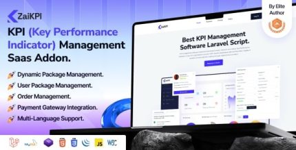 Zaikpi kpi key performance indicator management saas addon codermarket.jpg