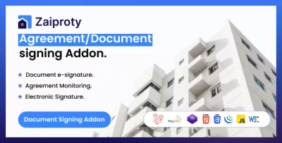 Zaiproty agreement document signing addon codermarket.png