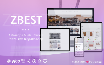 Zbest multi concept wordpress blog theme and shop for writers and bloggers.png