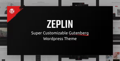 Zeplin creative wordpress theme codermarket.png