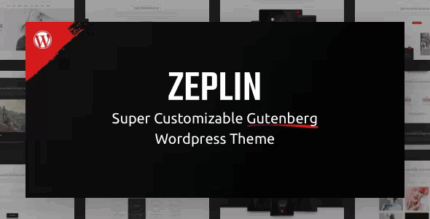 Zeplin creative wordpress theme codermarket.png