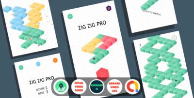 Zig zig pro android studio admob reward video ads inapp.png