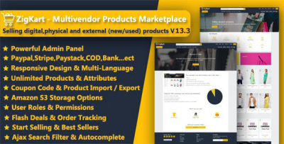 Zigkart single vendor or multi vendor products marketplace codermarket.png