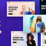 Zivi contemporary creative agency theme codermarket.png