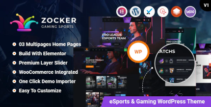 Zocker esports and gaming wordpress theme codermarket.png