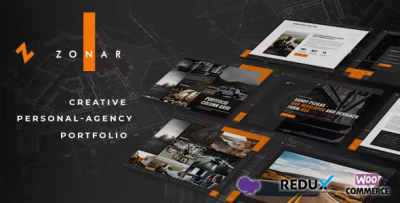 Zonar personal portfolio wordpress theme codermarket.png