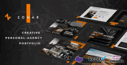 Zonar personal portfolio wordpress theme codermarket.png