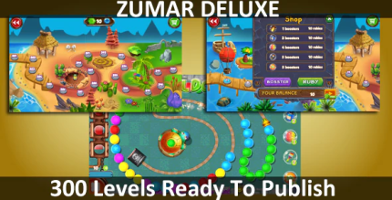 Zumar deluxe unity complete project 300 levels codermarket.png