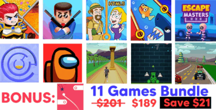 11 popular games bundle codermarket.png