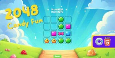 2048 candy fun html 5 c3p codermarket.jpg