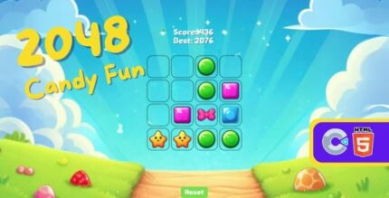 2048 candy fun html 5 c3p codermarket.jpg