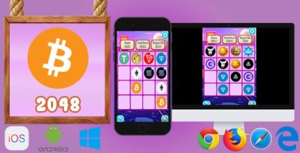 2048 crypto html5 game codermarket.jpg