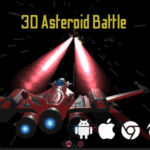3d asteroid battle cross platform space shooting game codermarket.png