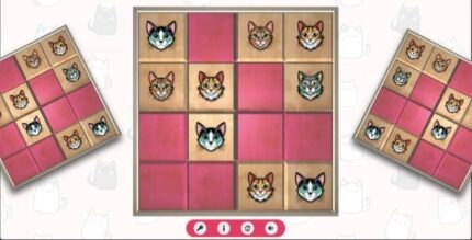 3d cat sudoku cross platform puzzle game codermarket.jpg