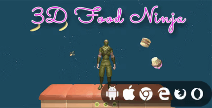 3d food ninja hyper casual game codermarket.png