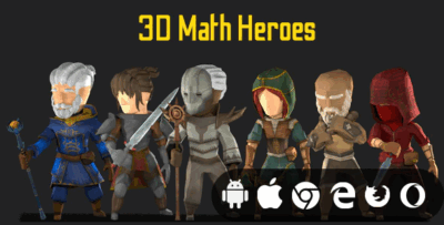 3d math heroes cross platform educational game codermarket.png