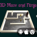 3d maze ninja cross platform educational game codermarket.png