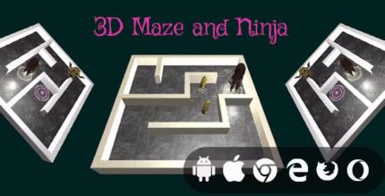 3d maze ninja cross platform educational game codermarket.png