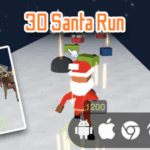 3d santa run cross platform christmas game codermarket.png