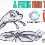 A frog and the flies html5 game construct 3 codermarket.png
