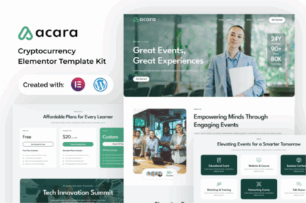 Acara event and conference elementor template kit v10 gplpixel 1.png
