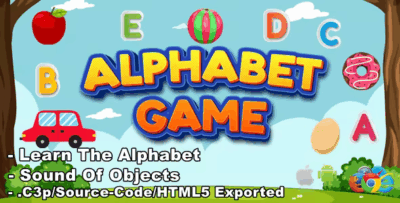 Alphabet game for kids educational game html5 mobile c3p codermarket.png