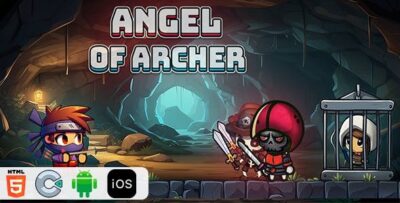 Angel of archer html5 construct3 game codermarket.jpeg