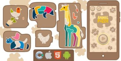 Animal puzzle html5 construct 3 codermarket.jpeg