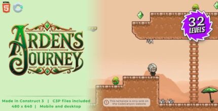 Arden s journey html5 platform game codermarket.jpg