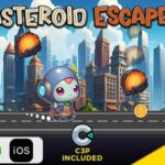Asteroid escape html5 construct 3 game codermarket.jpg