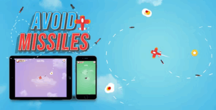 Avoid missiles html5 game codermarket.png