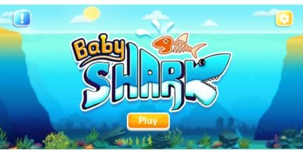 Baby shark a high speed ocean survival game with dynamic enemy behavior .jpg