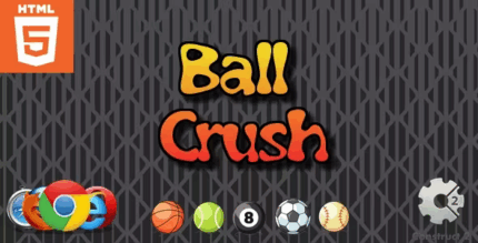 Ball crush html5 game casual game codermarket.png