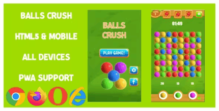 Balls crush html5 mobile game codermarket.png