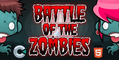 Battle of the zombies html5 game codermarket.png