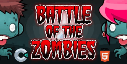 Battle of the zombies html5 game codermarket.png