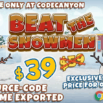 Beat the snowmen 3d html5 game with construct 3 file codermarket.png